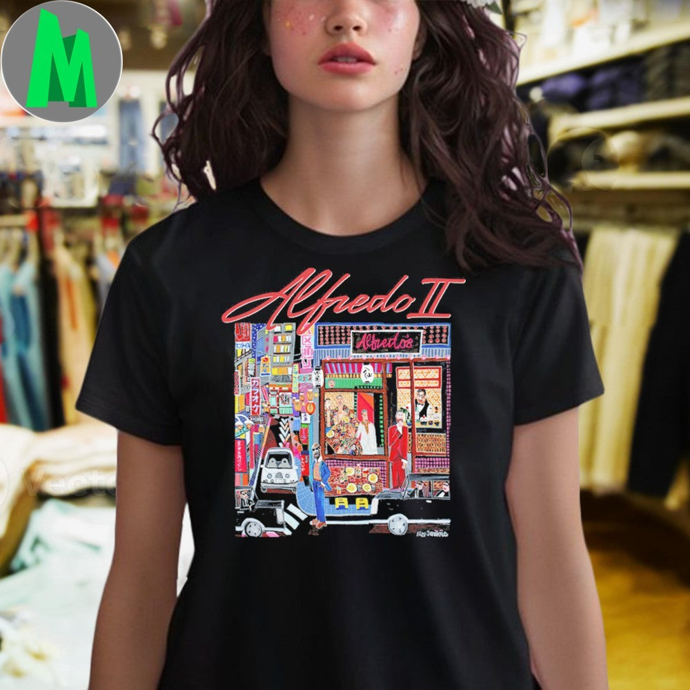 Original Alfredo II Album Art Street Scene T-Shirt