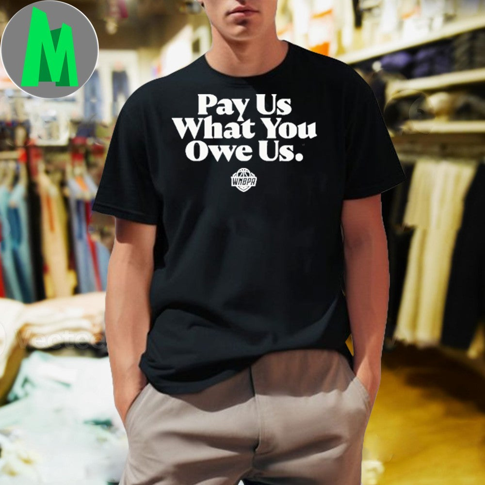 Original Caitlin clark pay us what you owe us shirt