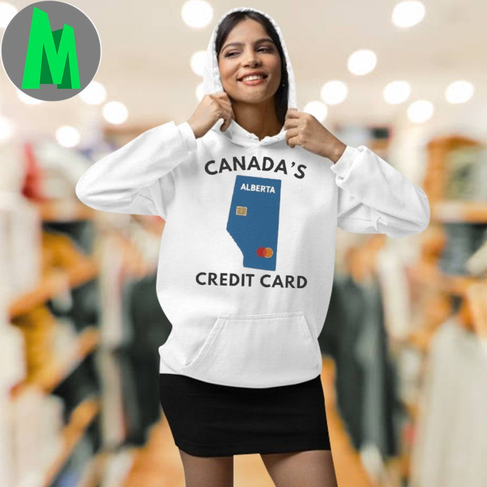 Original Canada’s Alberta Credit Card Graphic T-Shirt