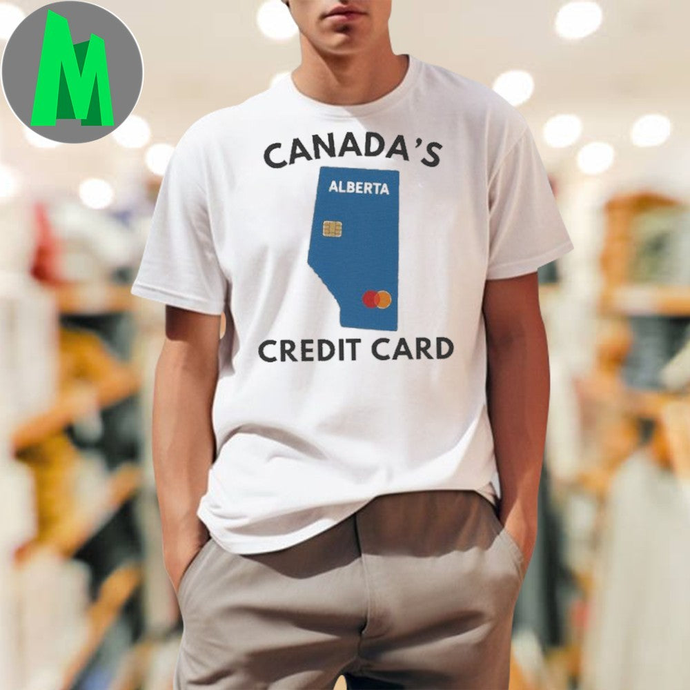Original Canada’s Alberta Credit Card Graphic T-Shirt
