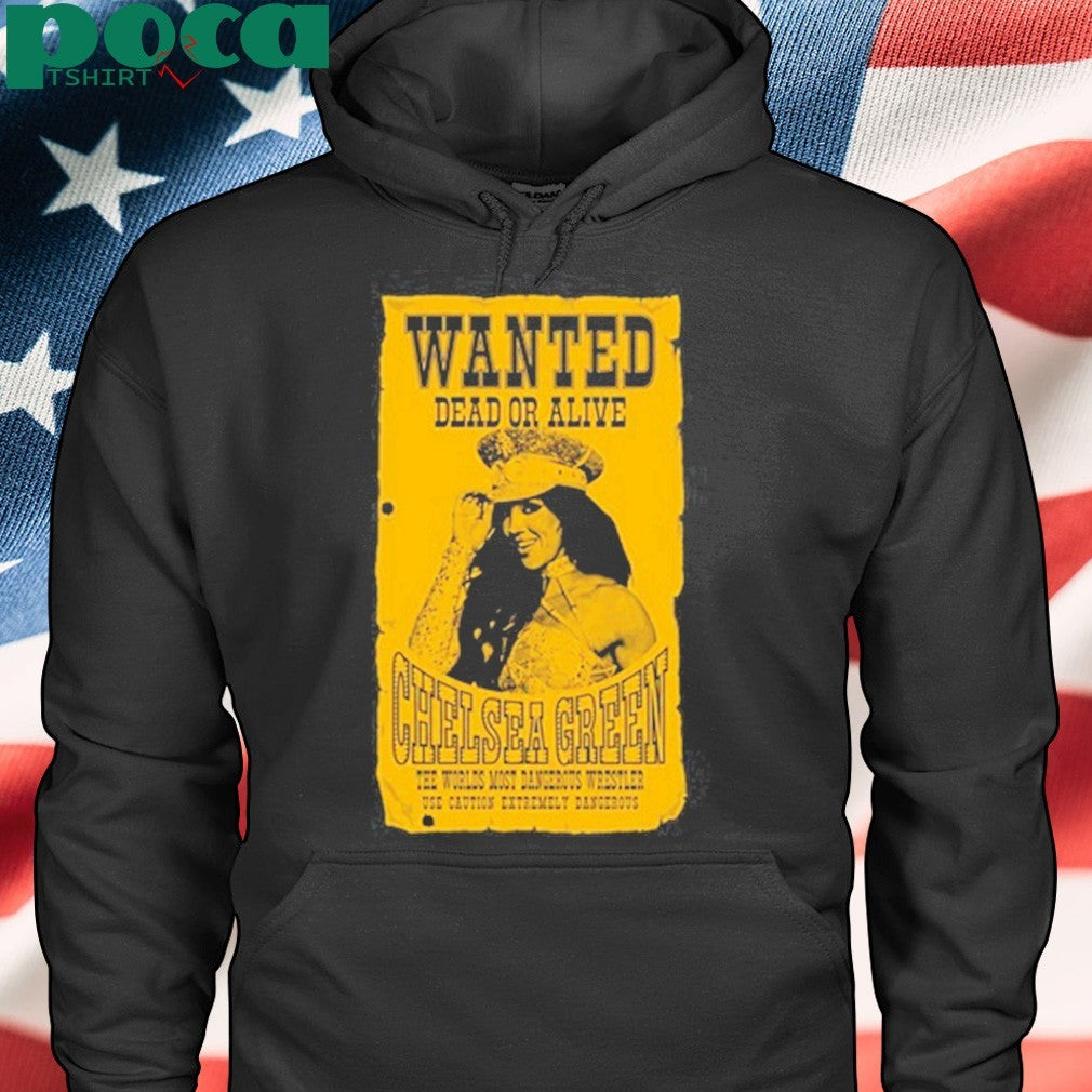 Original Chelsea Green Wanted Dead Or Alive Chelsea Green Shirt