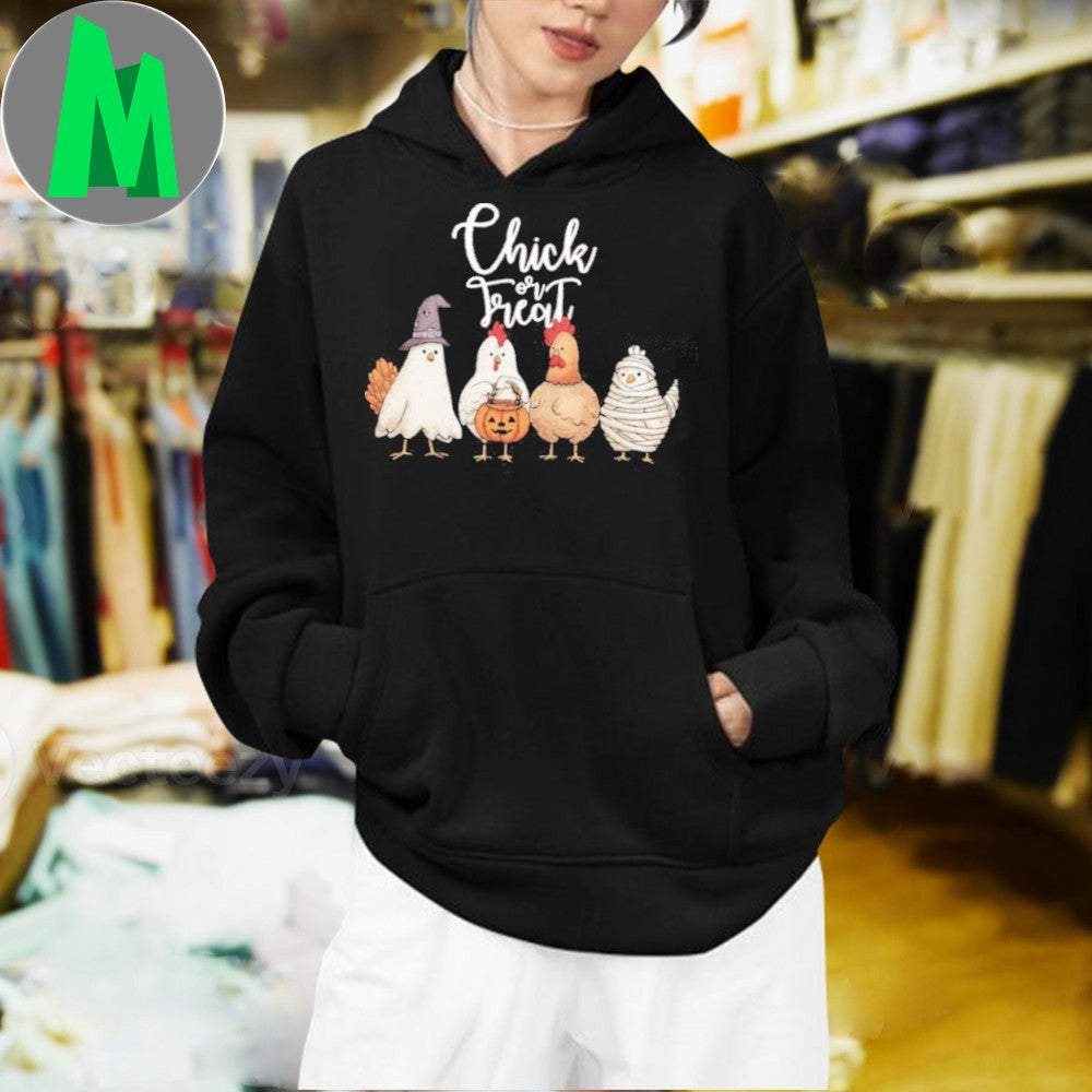 Original Chick or Treat Halloween Chickens Shirt