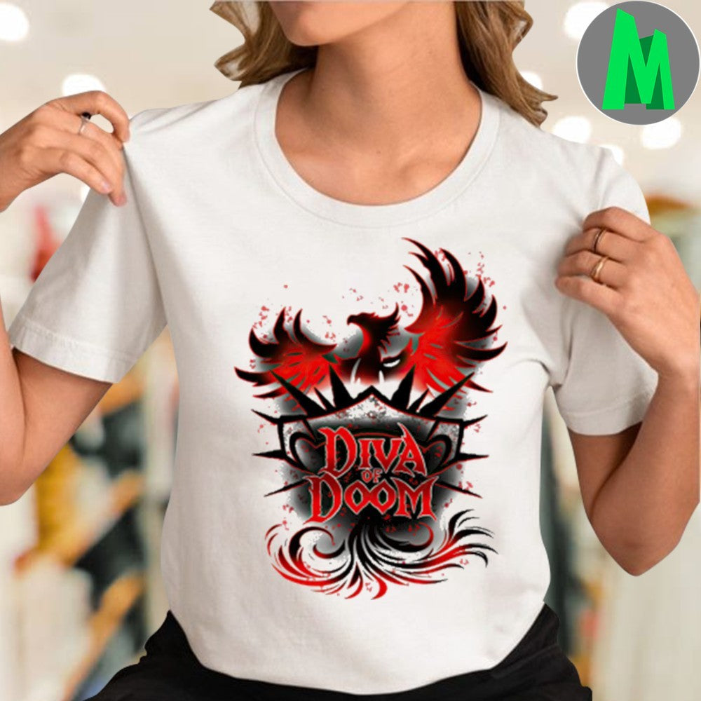 Original Diva of Doom Phoenix Rising Shirt