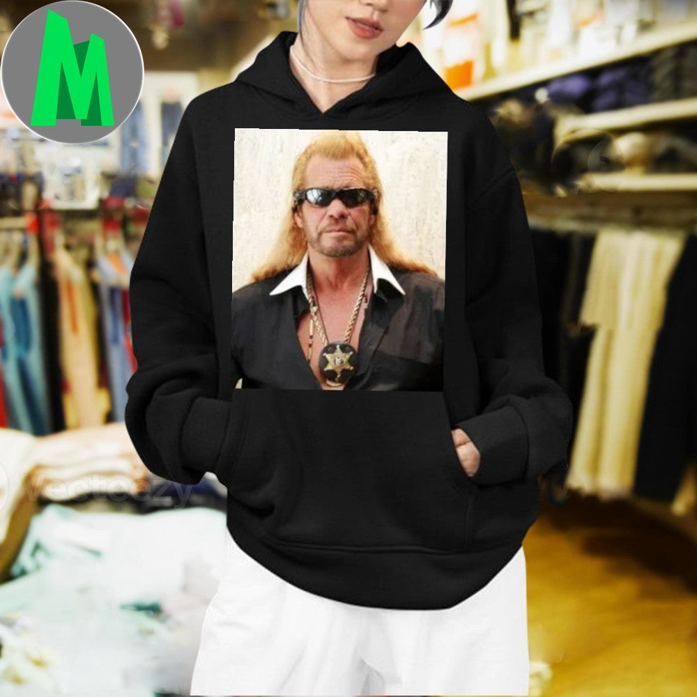 Original Duane Dog the Bounty Hunter Chapman Portrait T-Shirt – Reality TV Star Fan Apparel