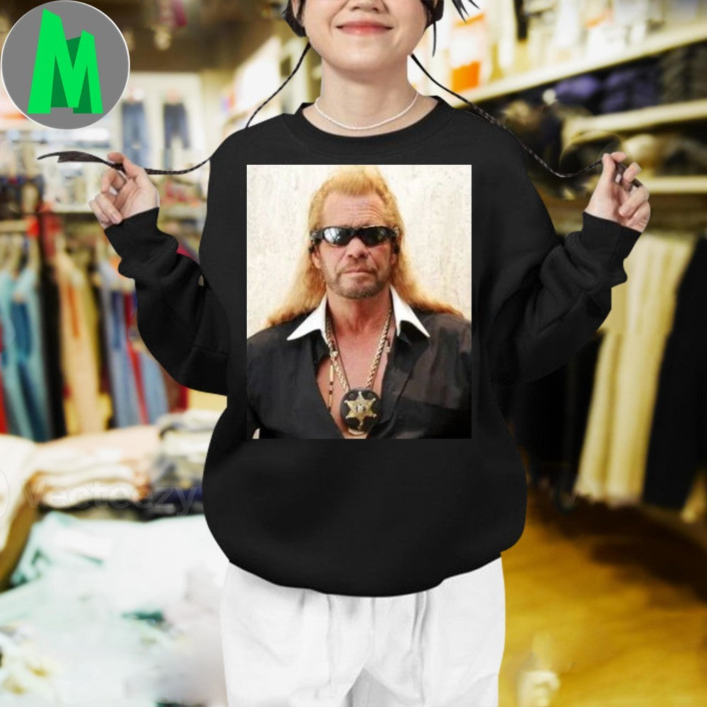 Original Duane Dog the Bounty Hunter Chapman Portrait T-Shirt – Reality TV Star Fan Apparel