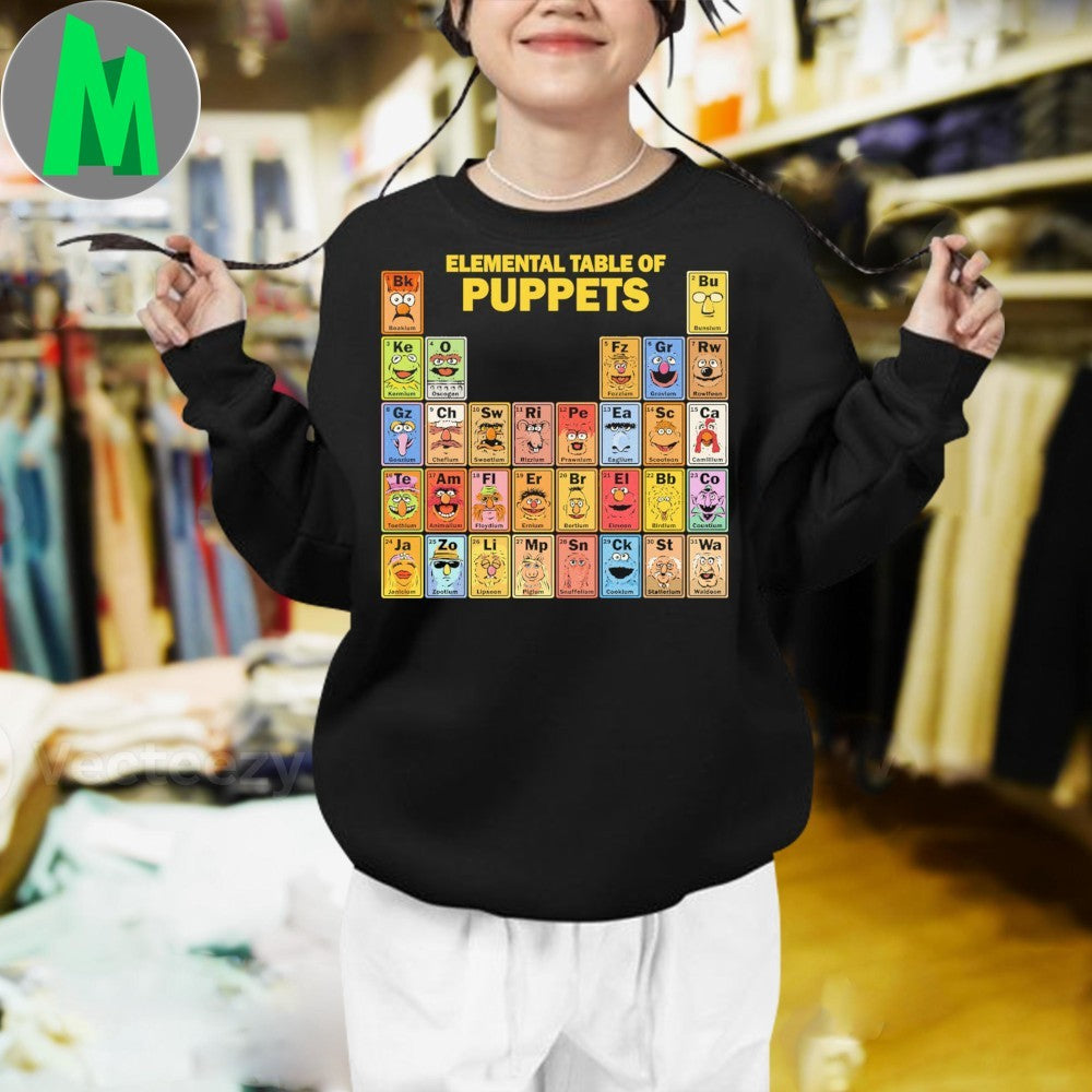 Original Elemental Table of Puppets Shirt