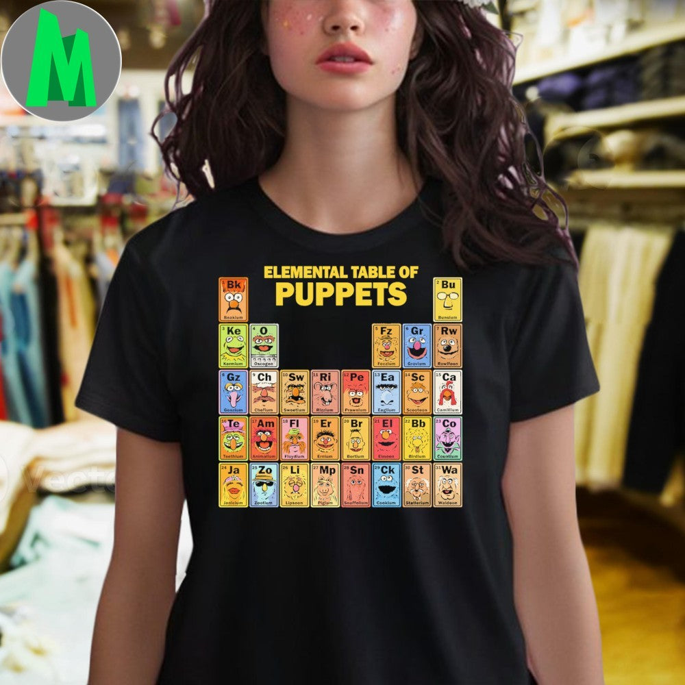 Original Elemental Table of Puppets Shirt