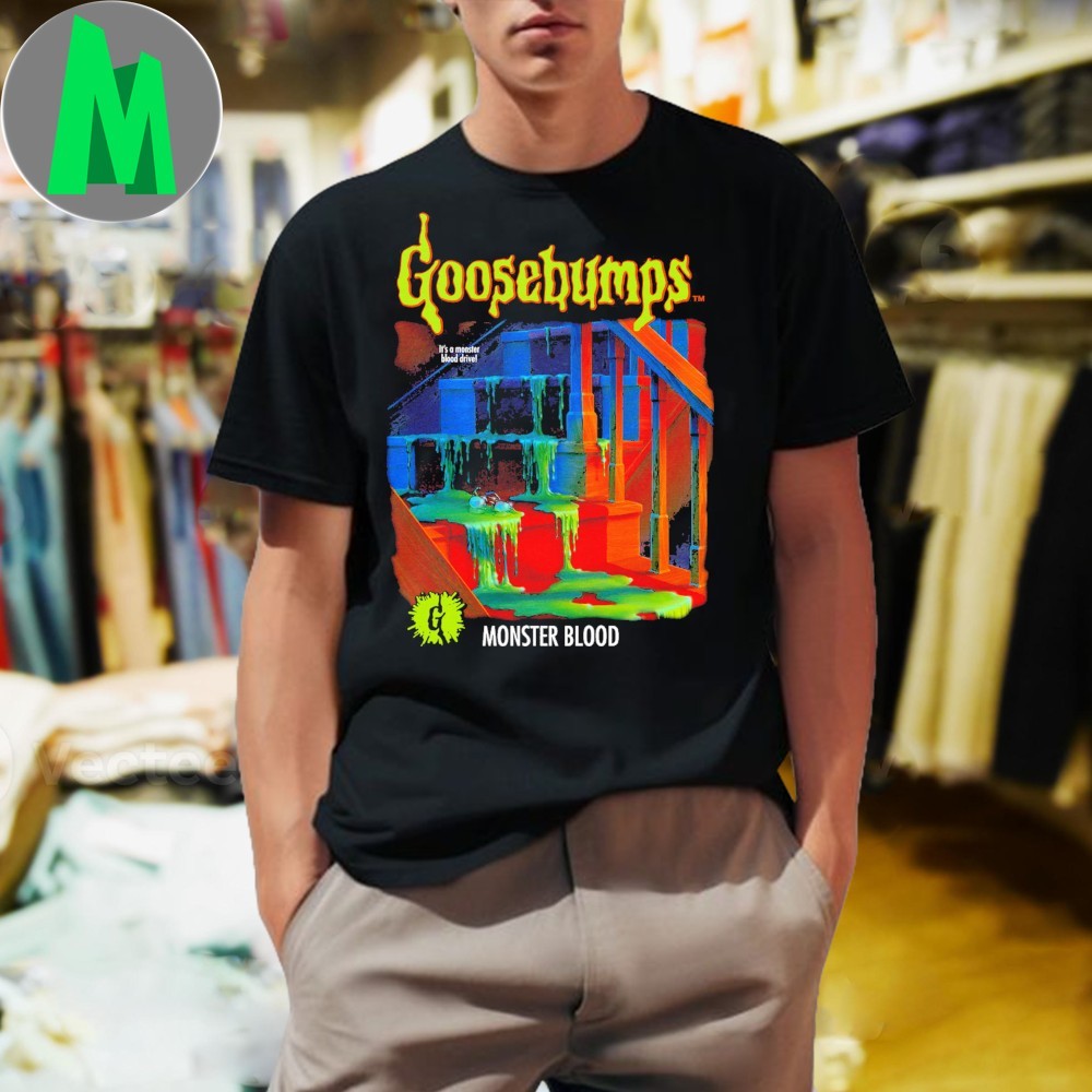Original Goosebumps Monster Blood Slime T-Shirt