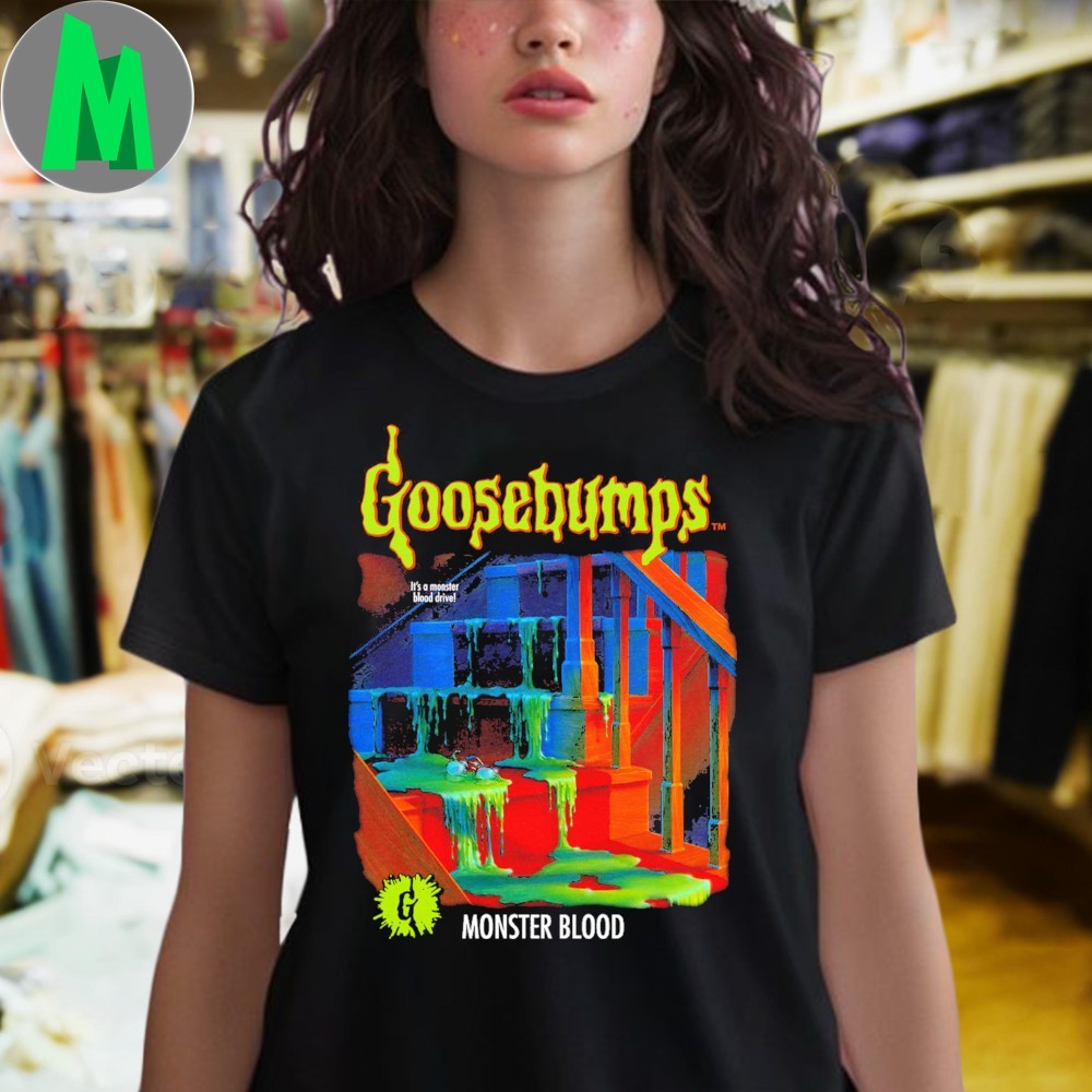 Original Goosebumps Monster Blood Slime T-Shirt