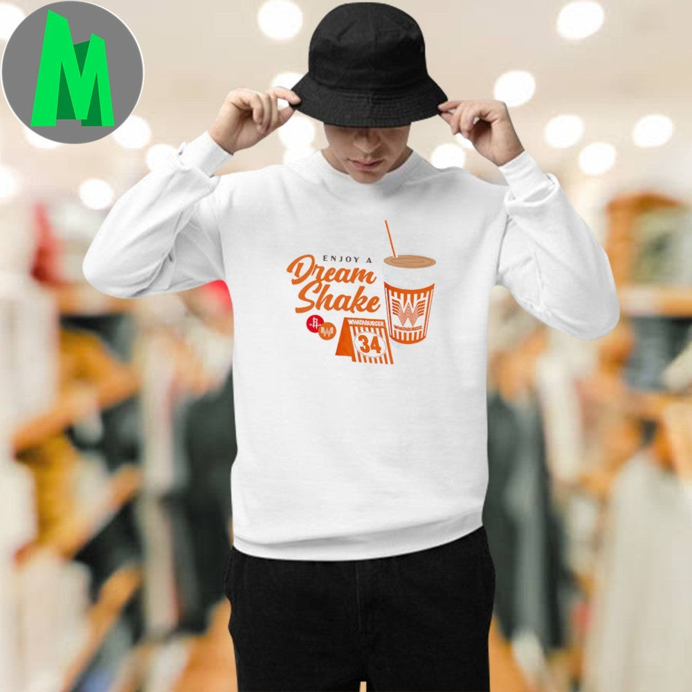 Original Houston Rockets x Whataburger Dream Shake Shirt