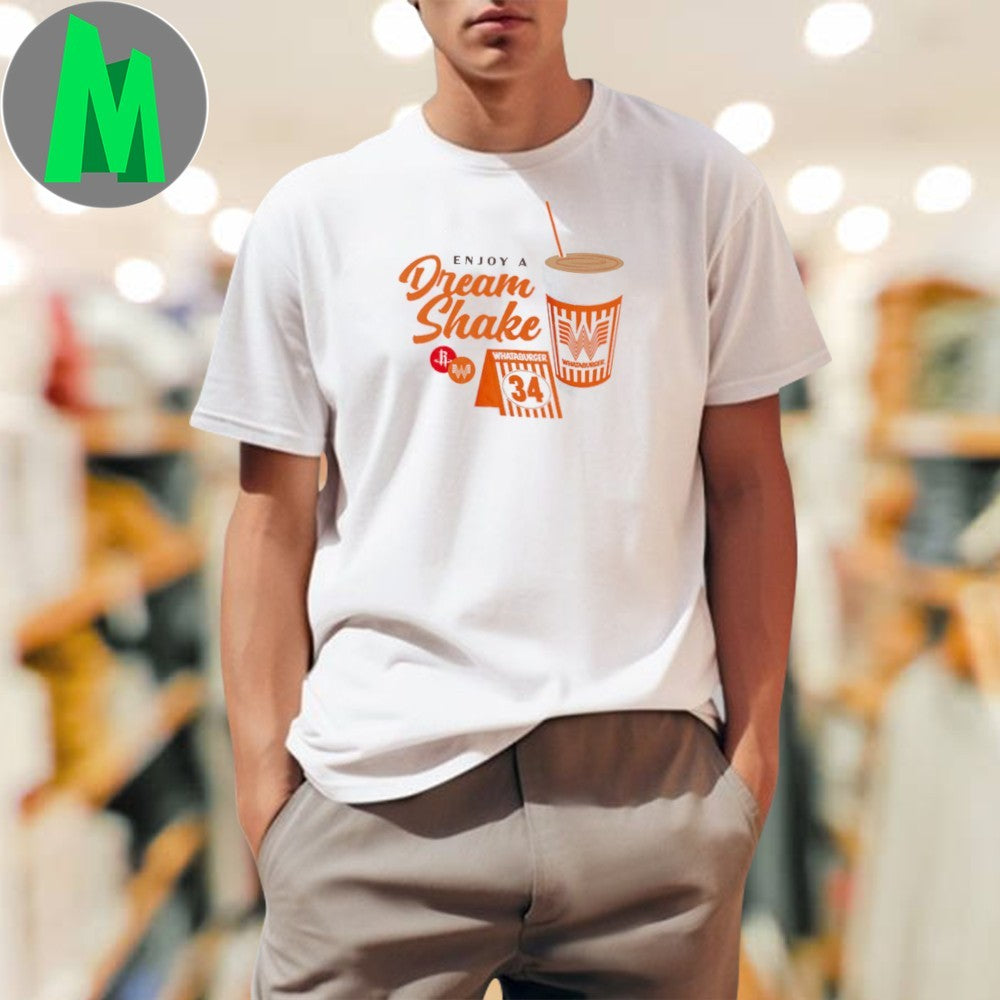Original Houston Rockets x Whataburger Dream Shake Shirt