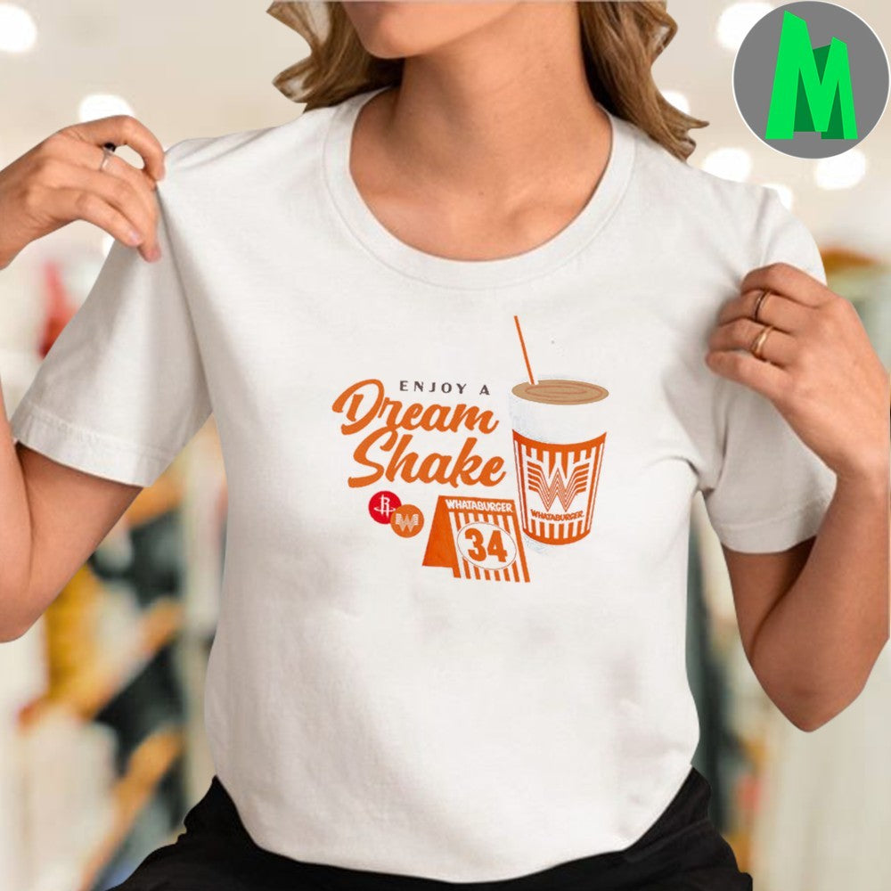 Original Houston Rockets x Whataburger Dream Shake Shirt