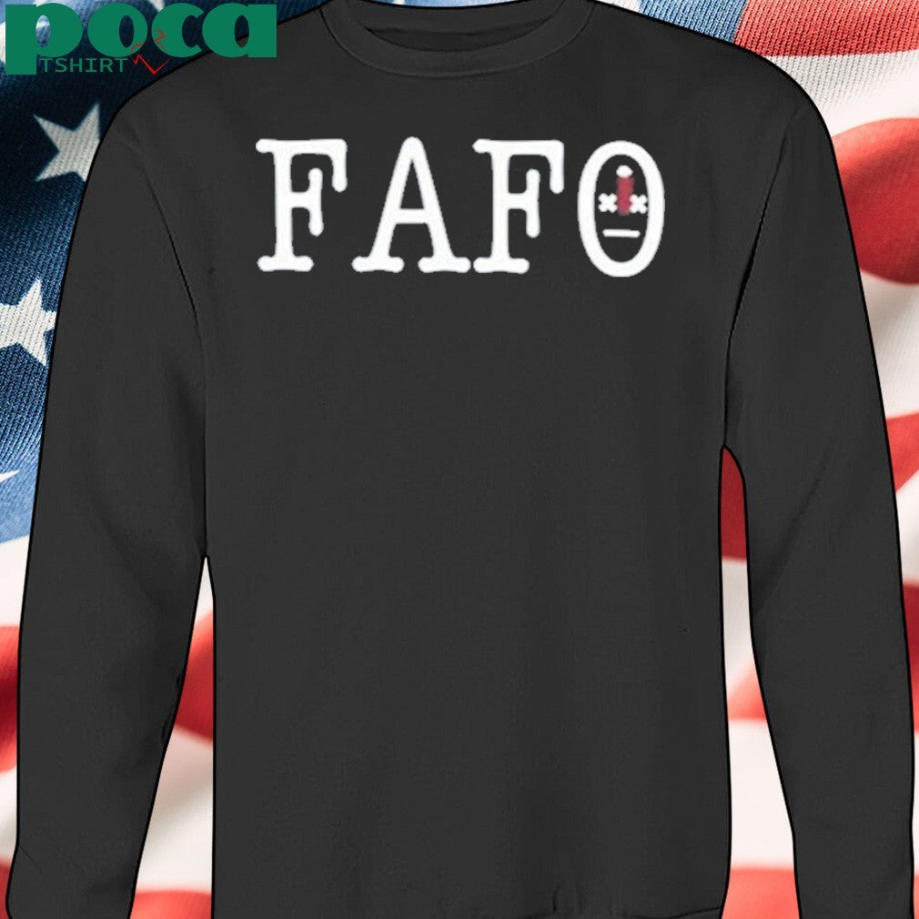 Original Hunter Eagleman Wearing Fafo T Shirt