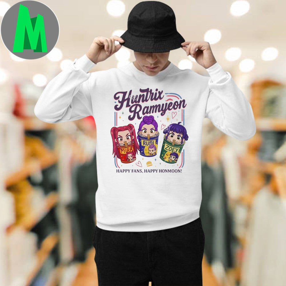Original Huntrix Ramyeon Kpop Demon Hunters Shirt