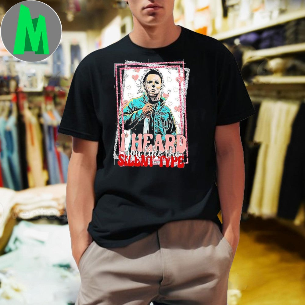 Original I Heard You Like The Silent Type Halloween Shirt