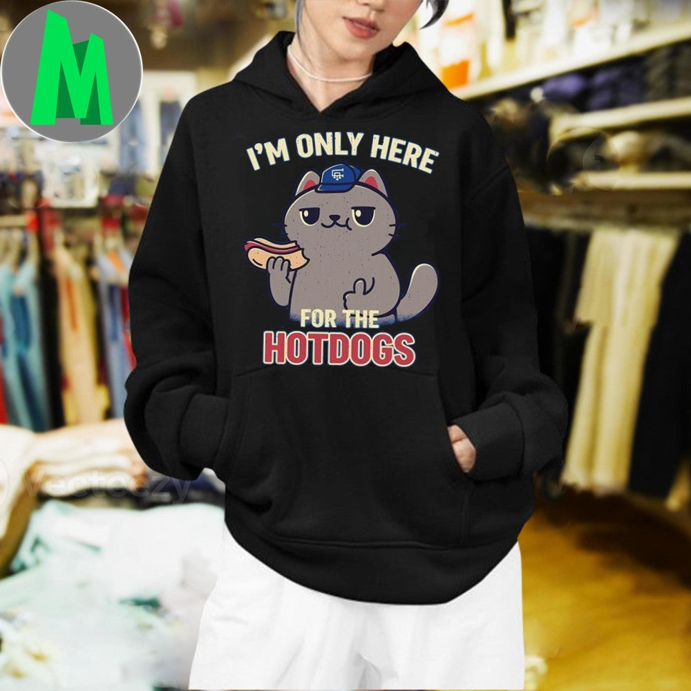 Original I’m Only Here for Hotdogs Shirt
