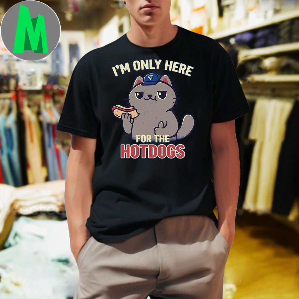 Original I’m Only Here for Hotdogs Shirt