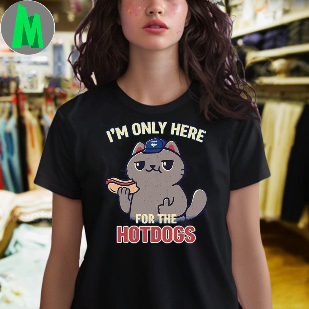 Original I’m Only Here for Hotdogs Shirt