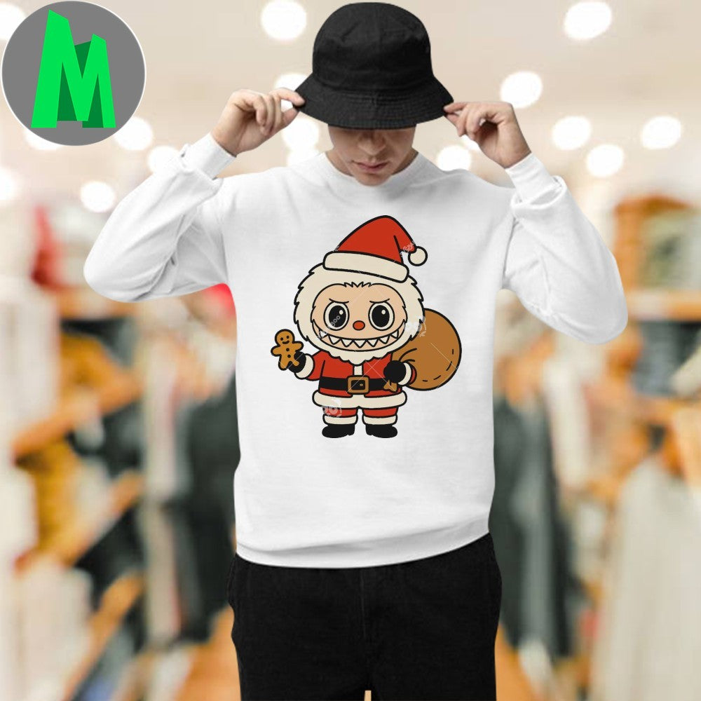Original Labubu Santa Claus Cute Labubu Merry Christmas 2025 Shirt
