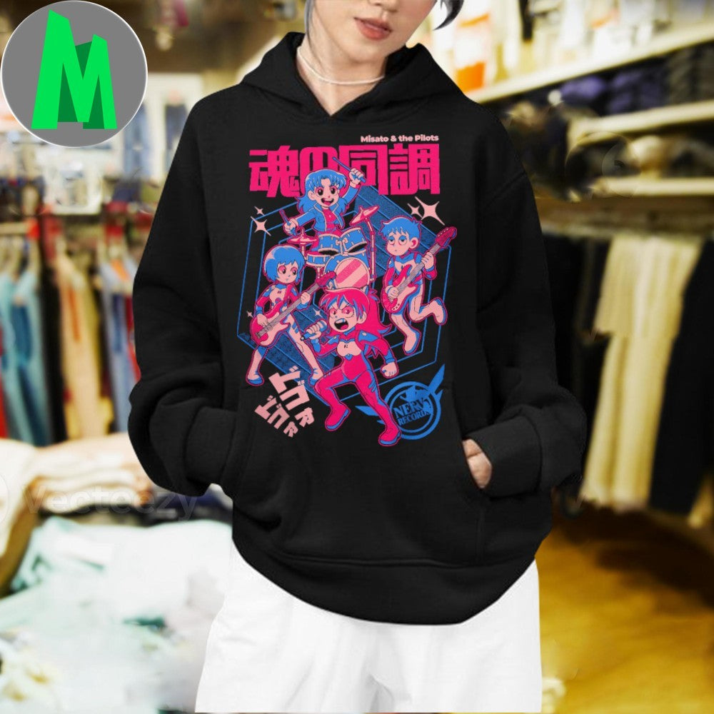 Original Misato And The Pilots Shirt