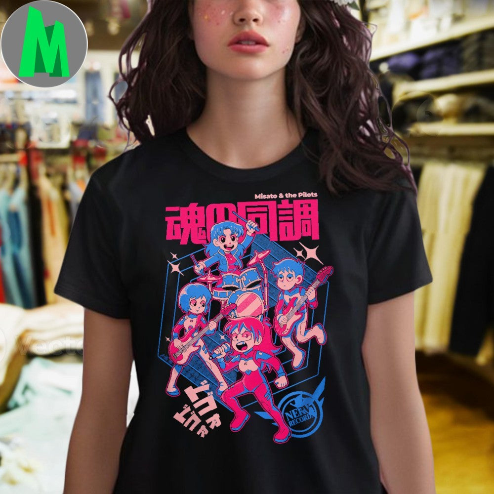 Original Misato And The Pilots Shirt