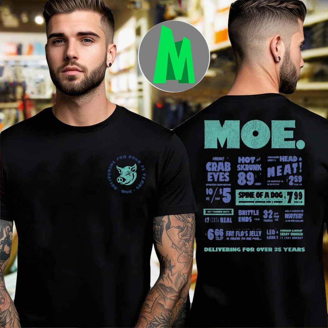 Original Moe. Delivering For Over 35 Years Pine Creek Lodge, Livingston, MT Shirt