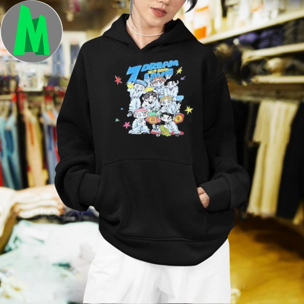 Original NCT DREAM Time Riders K-Pop Cartoon Shirt