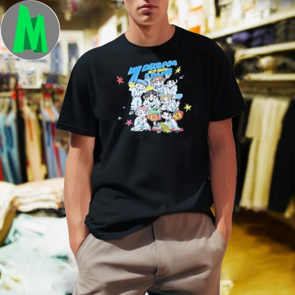 Original NCT DREAM Time Riders K-Pop Cartoon Shirt