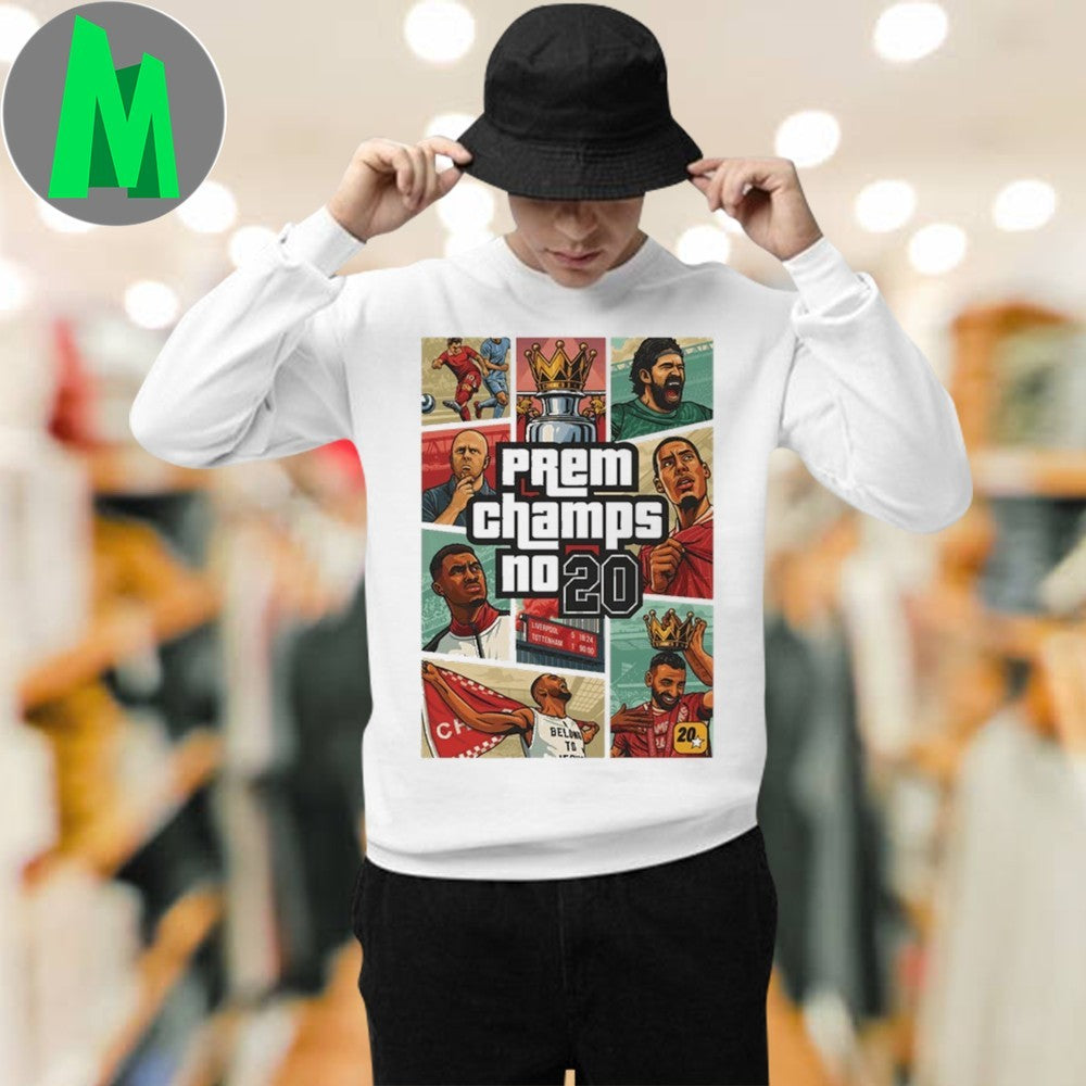 Original Prem Champs No 20 by Moving Unit Shirt