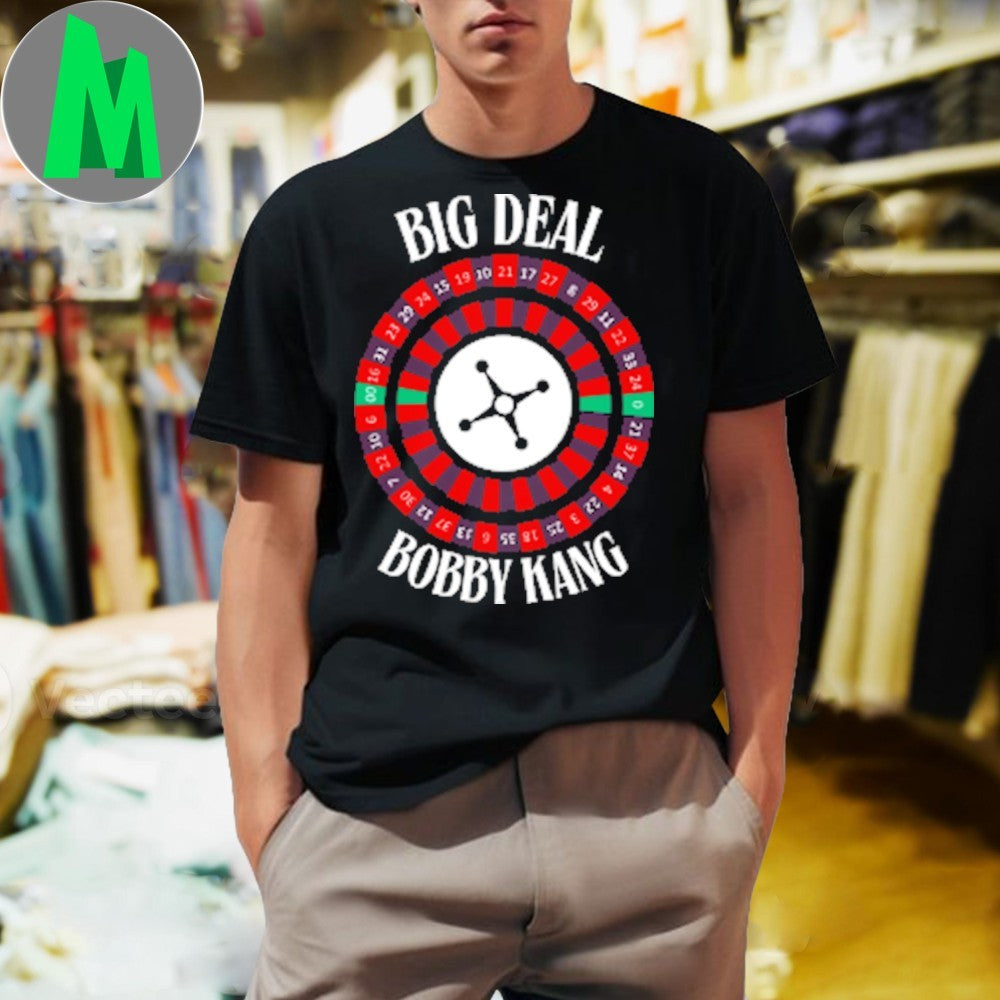 Original ROULETTE Big Deal Bobby Kang Shirt