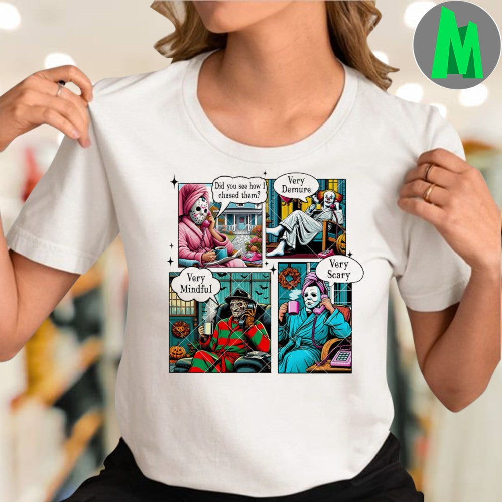 Original See how i chased them png, jason halloween Shirt
