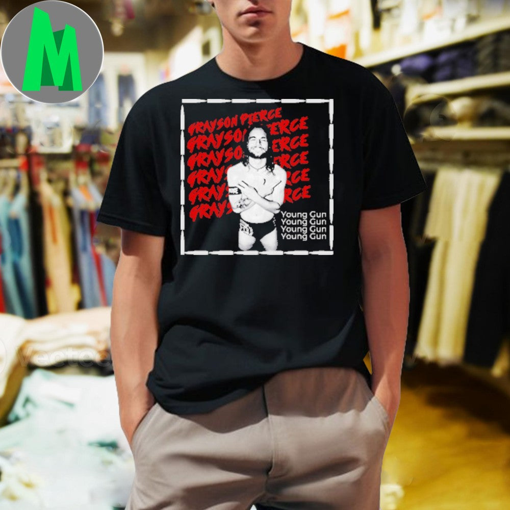 Original Smile and Pose Rayson Pierce Young Gun Shirt