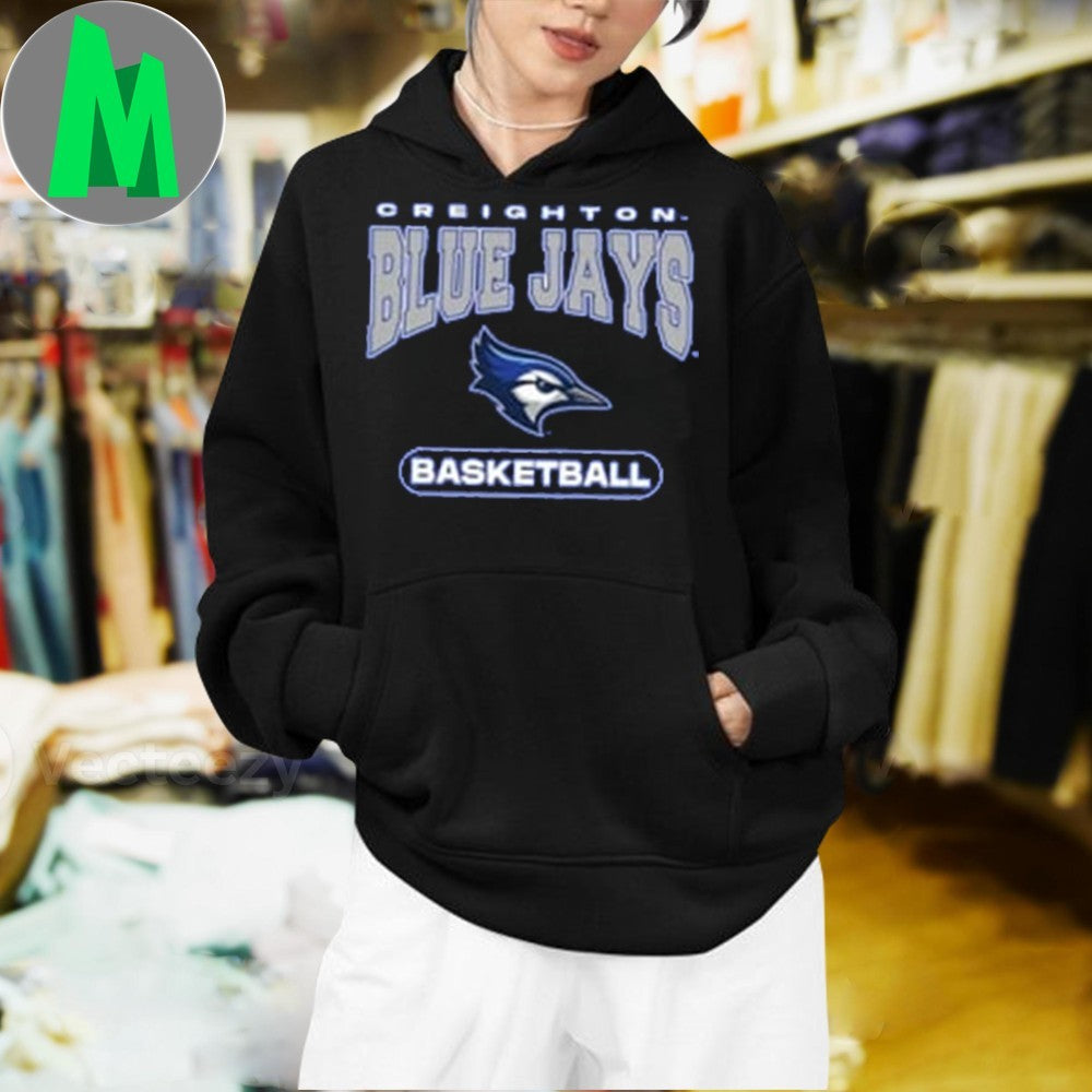 Original Summit Sportswear Creighton Bluejays Youth Blue Basketball Shirt