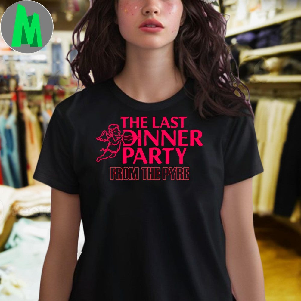 Original The Last Dinner Party From The Pyre Band Logo T-Shirt