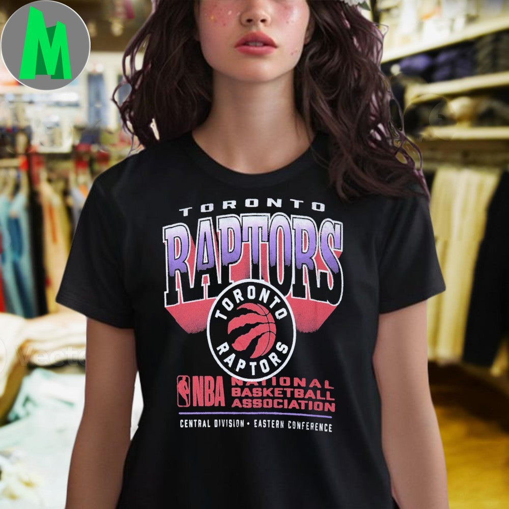 Original Toronto Raptors NBA Gradient Logo T-Shirt