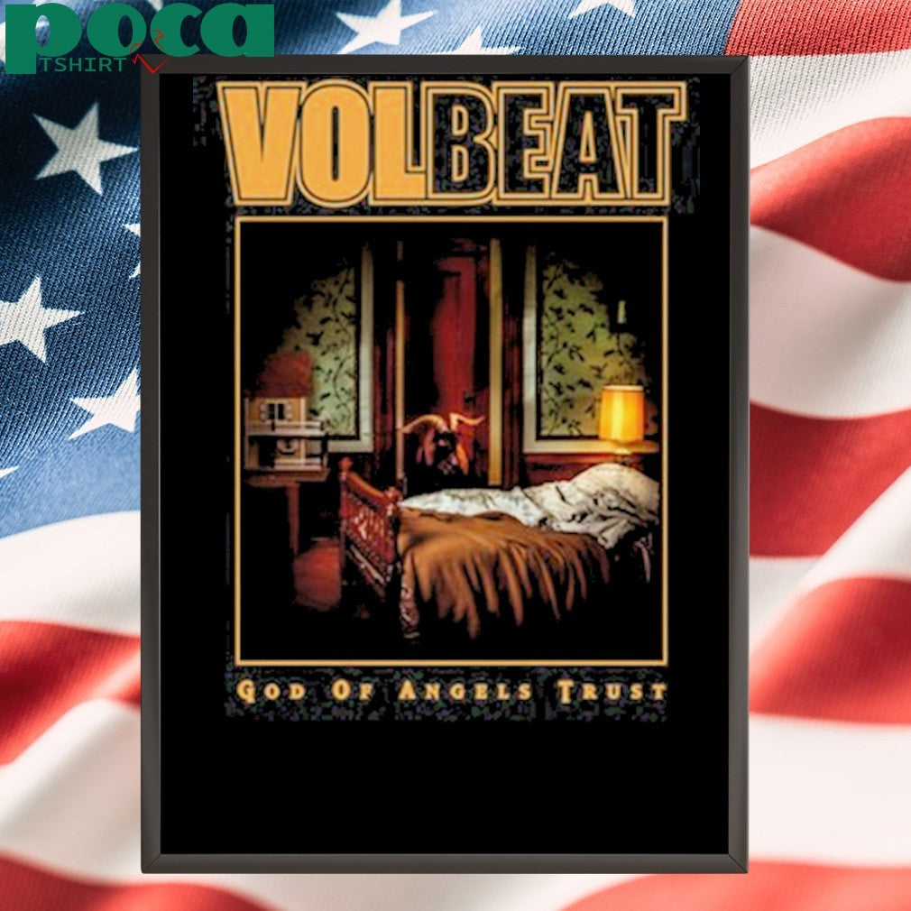 Original Volbeat God Of Angels Trust Album shirt