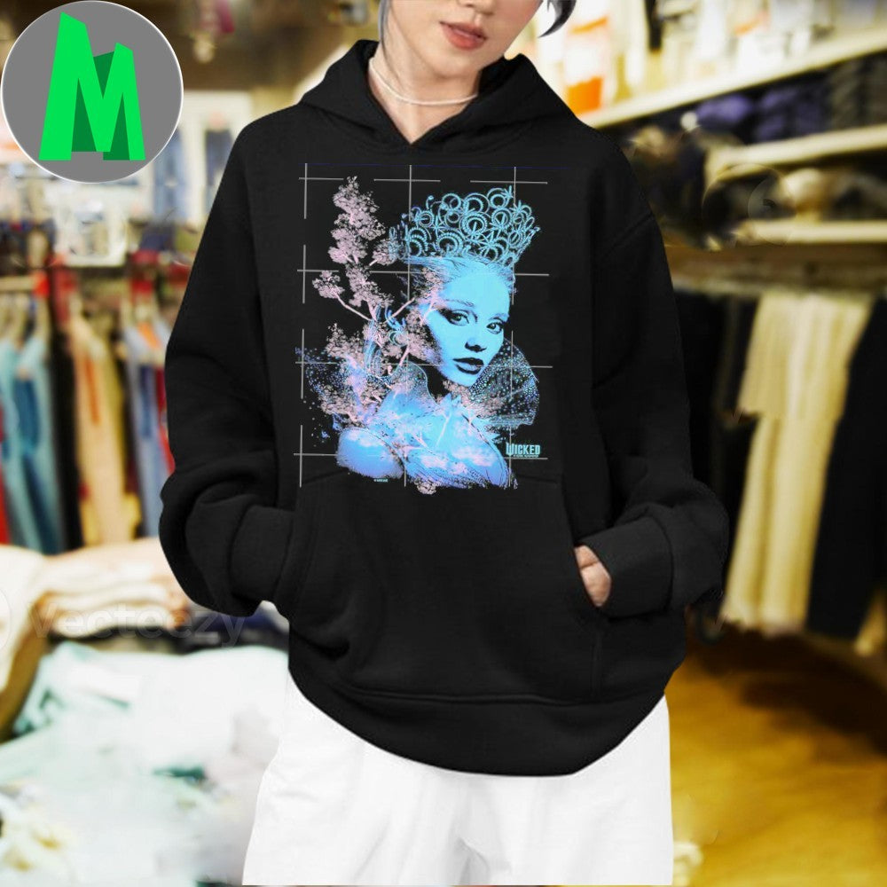 Original Wicked For Good Glinda Striking Portrait Shirt