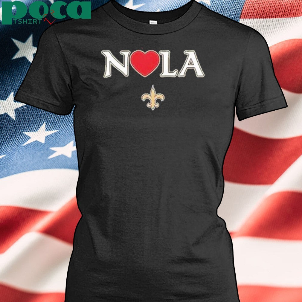 Orleans Saints N Love LA New T-Shirt