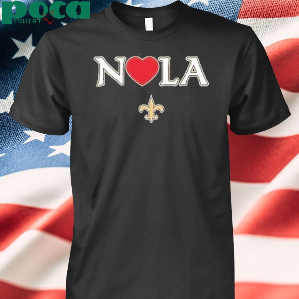 Orleans Saints N Love LA New T-Shirt