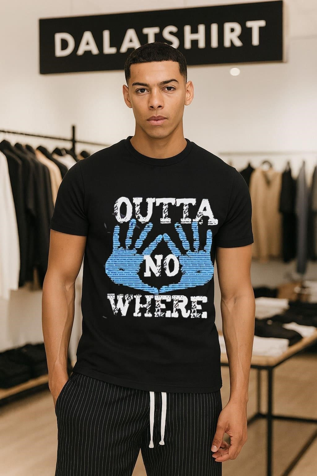 Outta No Where Distressed shirt