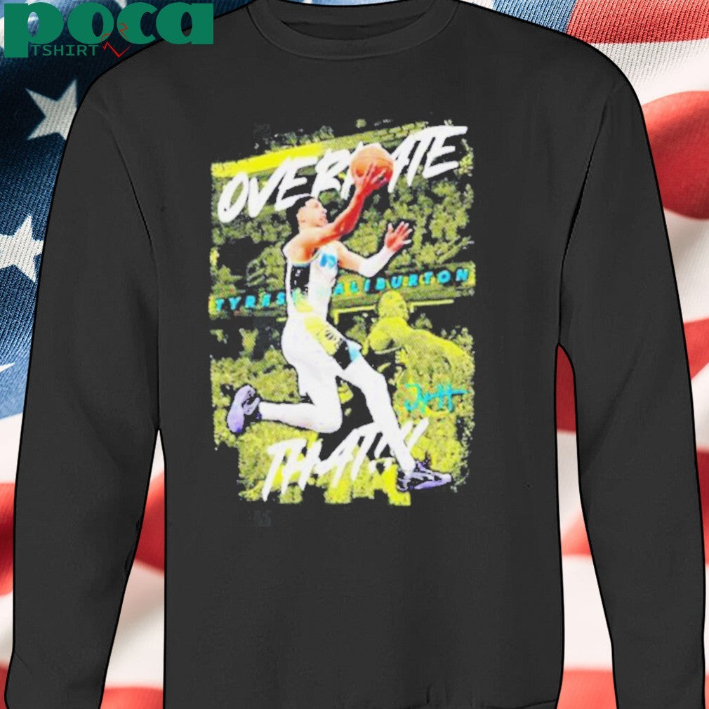 Overrate that Tyrese Haliburton Indiana Pacers signature shirt