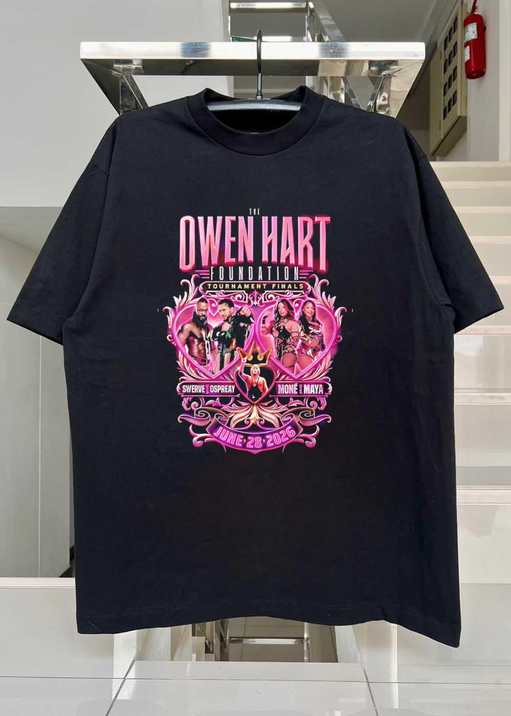 Owen Hart Foundation Tournament Finals Swerve vs Ospreay Mone vs Maya shirt
