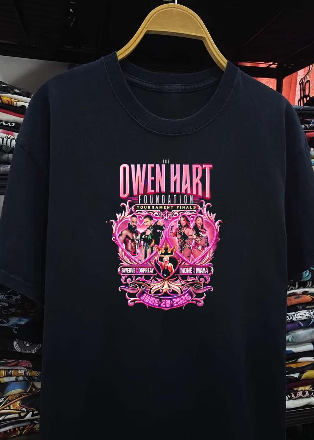 Owen Hart Foundation Tournament Finals Swerve vs Ospreay Mone vs Maya shirt