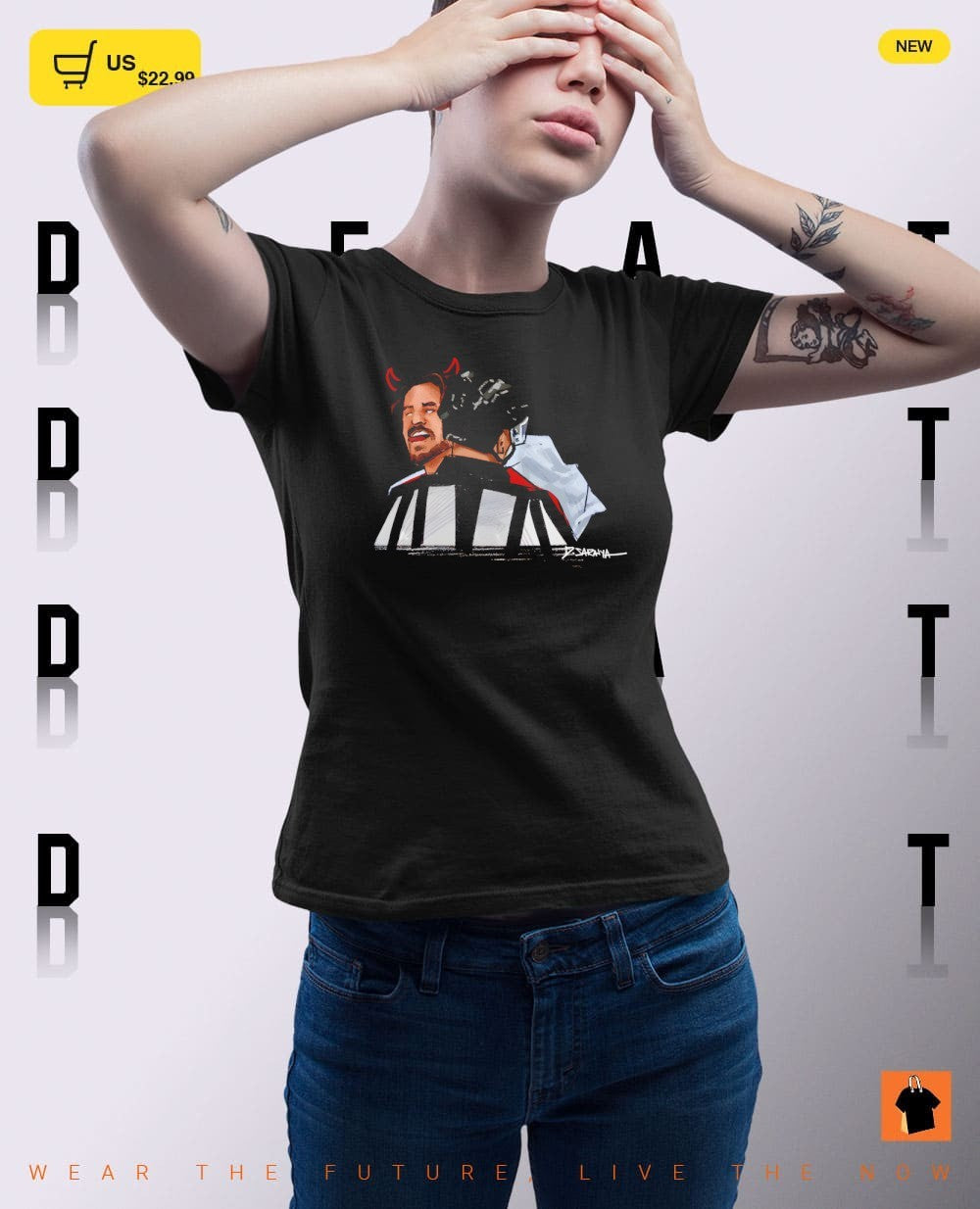 Owen Tippett devil Philadelphia Flyers Heated Rivalry not in jersey but still devilish shirt