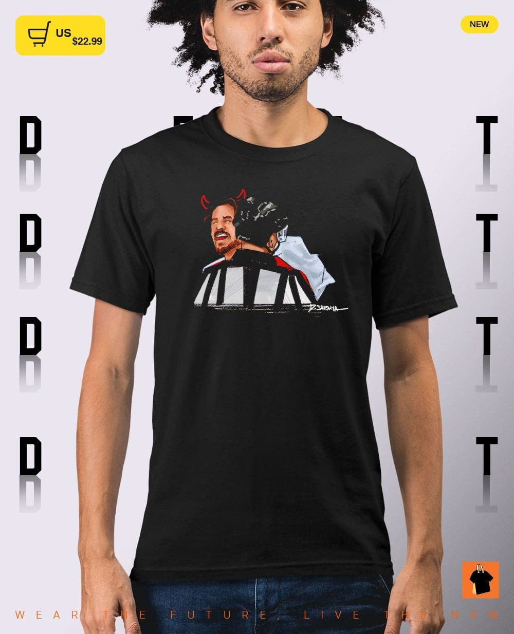 Owen Tippett devil Philadelphia Flyers Heated Rivalry not in jersey but still devilish shirt