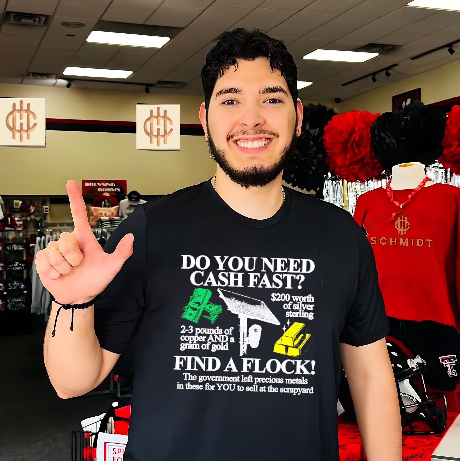 Do You Need Cash Fast Find a Flock birds aren’t real shirt