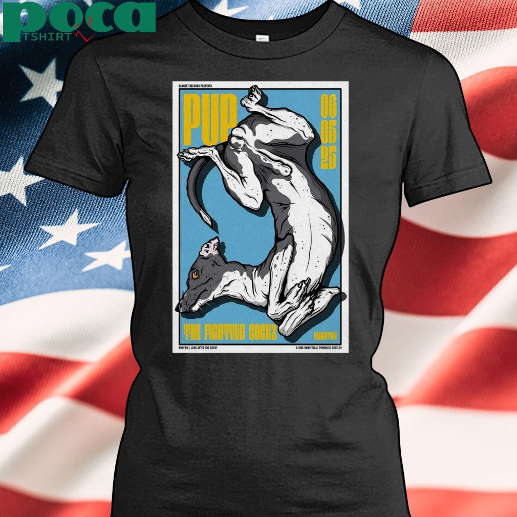 PUP 05 6 2025 The Fighting Cocks Kingston Upon Thames, UK Event Poster shirt