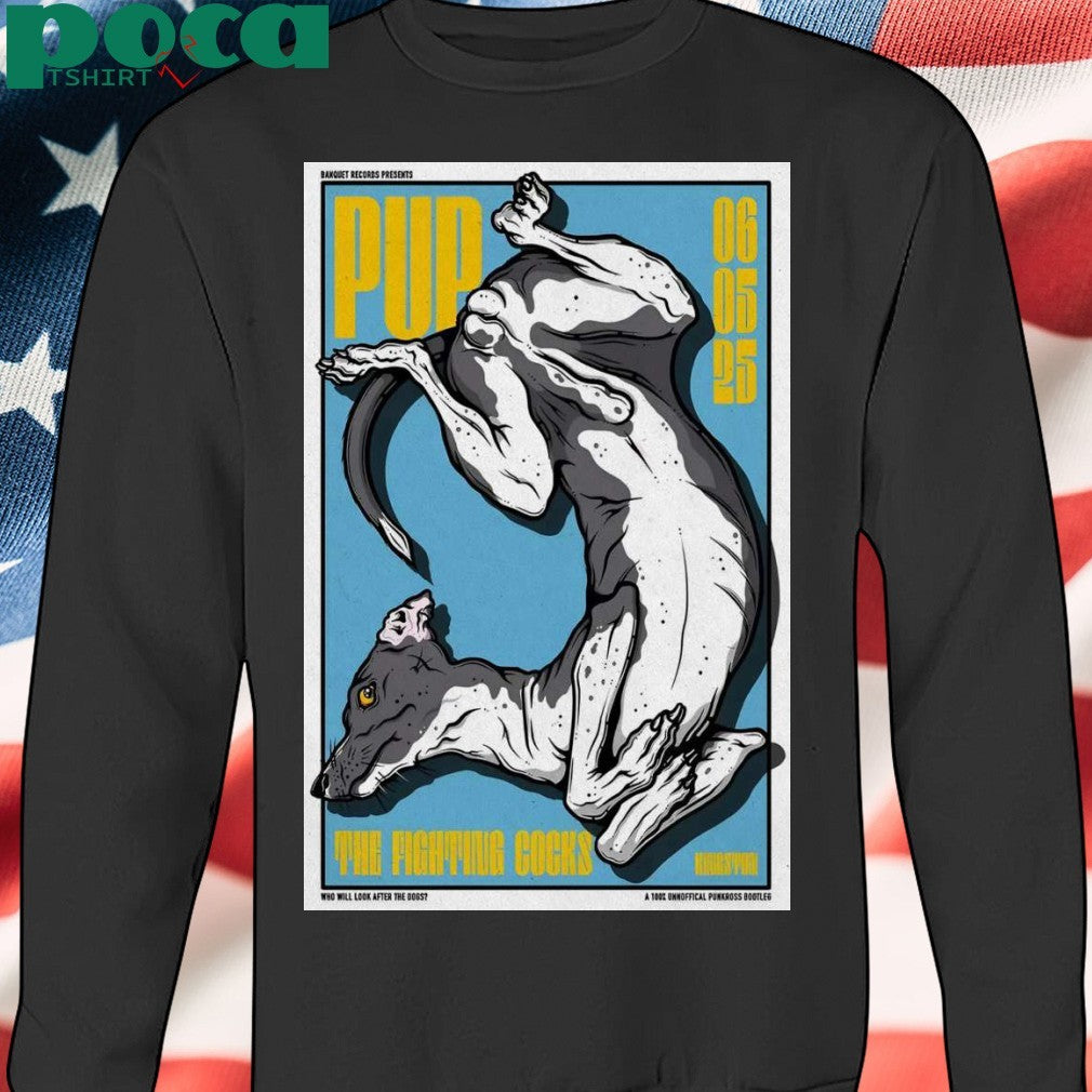 PUP 05 6 2025 The Fighting Cocks Kingston Upon Thames, UK Event Poster shirt