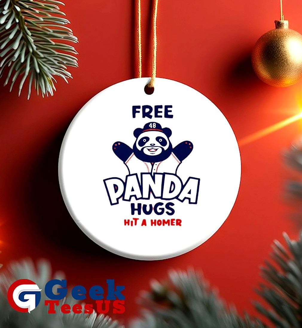 Pablo Sandoval Free Panda Hugs hit a Homer Atlanta Braves shirt