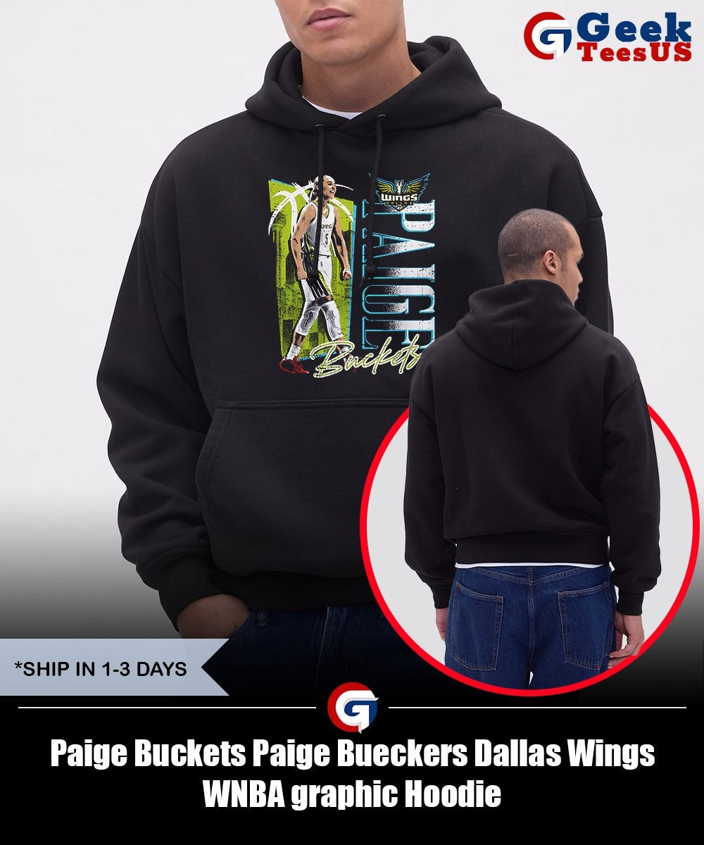 Paige Buckets Paige Bueckers Dallas Wings WNBA graphic shirt